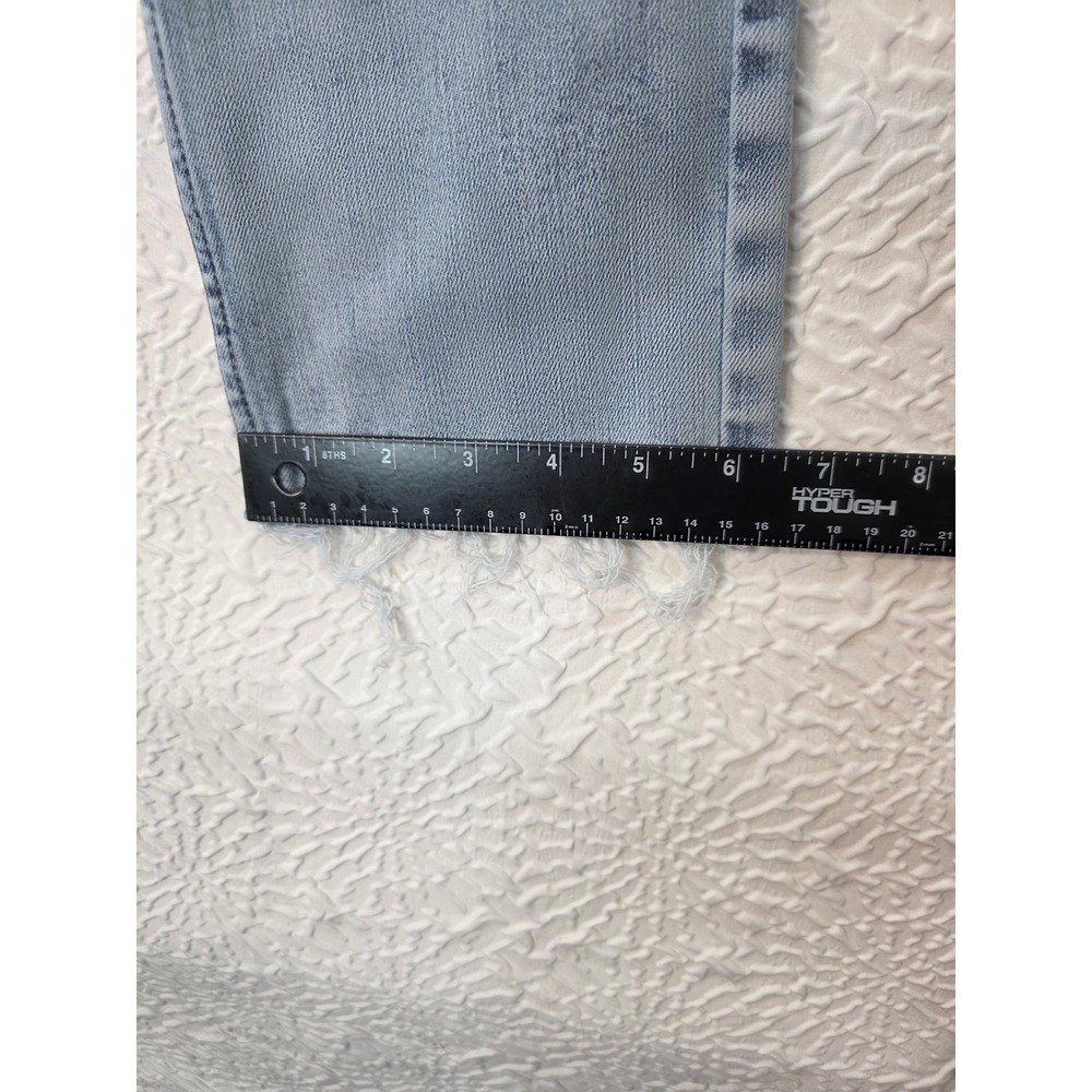 Abercrombie & Fitch Jeans Women 26 Light Blue Good Slim Straight Ultra High Rise - Picture 8 of 13